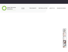 Tablet Screenshot of laserskincaresolutions.com